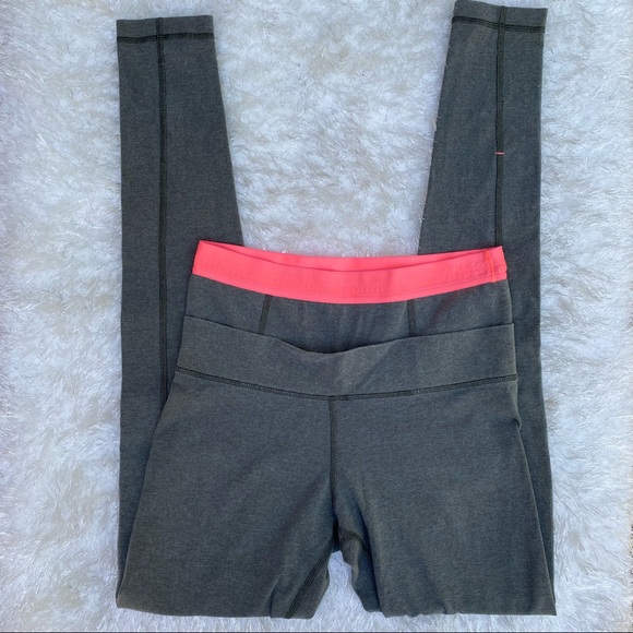 Lululemon Live Natural Legging Yoga Pant Green/Pink size 6 - Picture 3 of 11